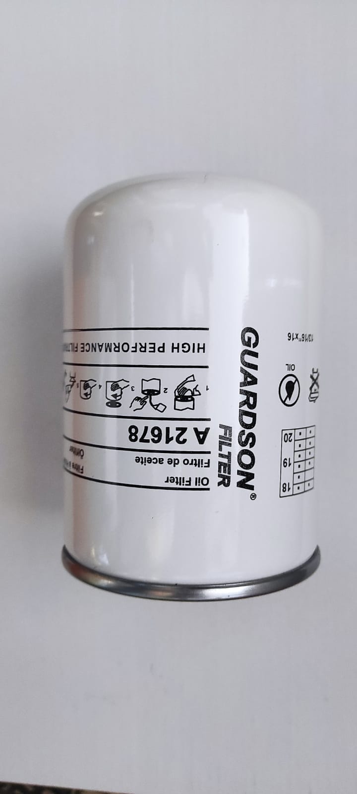 A21678 guardson, ZP503A,AWM-96142/1,W 936/4,OC 103 MAHLE,SP 654,00 03 132 302,CS 1414,LF678