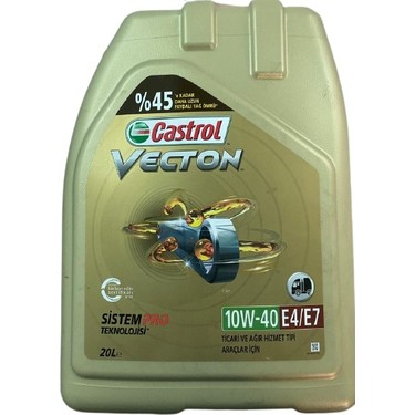 CASTROL VECTON 10W40 E4/E7 20LT